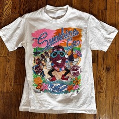 The California Raisins 1987 SUNSHINE T-shirt All S to 5XL LL573