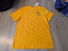 Nike The Art Of The Sport T Shirt Yellow Mens Medium NWT
