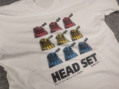 Vintage 1991’s Heat Set Doctor Who at Momi Graphic Logo White Shirt Tee Promo
