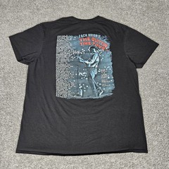 Zach Bryan Shirt Adult XL Black T-Shirt 2024 The Quittin Time Tour Country Music
