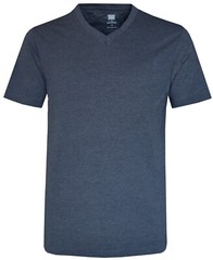 4 Pack V-Neck T-shirts Short Sleeve Plain Tops Classic Essential Tees Multipack