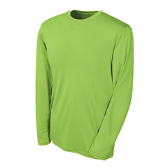 Champion Tactical TAC26 Long Sleeve Double Dry T-Shirt, Safety Green, 3X-Large