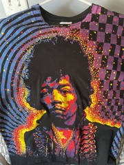 JIMMY HENDRIX EXTREMELY RARE SHIRT, STILL NEW SIZE L/G 42-44