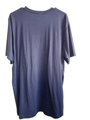Humants Men’s Large Workwear /Outdoor Jersey Pocket Tee Navy Blue heather Cotton