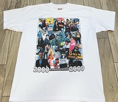 Y2K 2000-2009 Nostalgia Pop Culture Collage T-Shirt