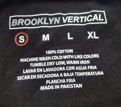 Brooklyn Vertical Unisex Terror T Shirt Black Small