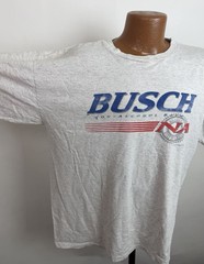Vintage Busch Beer Shirt Mens XL 90s Busch Non Alcoholic Beer T-shirt Distressed