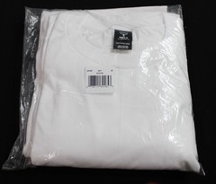 Hanes Men’s Beefy-T 2-Pack Heavyweight Cotton T-Shirts ZG3 White Size 3XLT