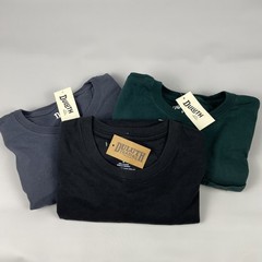 (3) Duluth Trading Co. Men’s Longtail T Relaxed Fit SS Crew Pocket Men’s S NWT