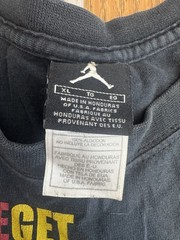 Vintage Nike Michael Air Jordan Give Respect Get Respect Jumpman T-Shirt XL