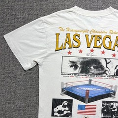 Mike Tyson Shirt Medium M Las Vegas Heavyweight Champion Boxing Graphic Tee 2024
