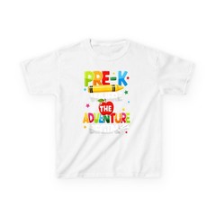 Pre-K Where The Adventure Begins Teacher T-Shirt