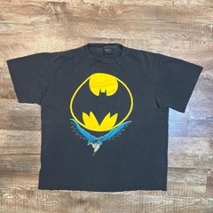 Vintage 1988 Single Stitch Changes DC Comics Batman Faded Black T-Shirt Size XL