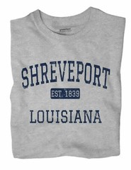 Shreveport Louisiana LA T-Shirt EST