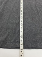 Nautica Competition T-Shirt Men Medium Gray Spell Out Tee. #43662