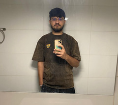 T-Shirt Next Level Apparel Unisex Super Soft Premium Plain Acid Wash Oversized