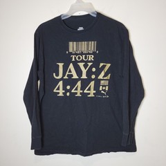 Jay-Z 4:44 Tour Puma Long Sleeve T-Shirt Men’s Black Gold Graphic XL/XG/XG