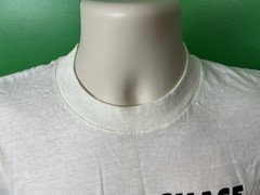 ADIDAS Trefoil Vintage 1982 T-Shirt Large (fits smaller) White Fun Run Marathon