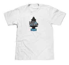 Stay Fresh White Tee Matches Air Jordan 9 Powder Blue Sneakers (FREE SHIPPING)