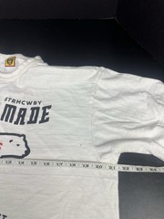 Human Made Graphic T-Shirt #7 Polar Bear Print In White Sz Large