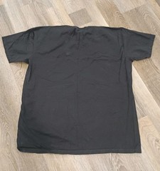Vintage 00s Def Jam Recordings Black Optical Illusion Tee Size XL