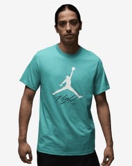 Air Jordan Jumpman Flight Short Sleeve Teal T-shirt AO0664-392 Men’s Size XXL