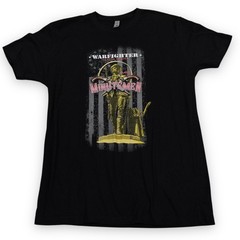 Warfighter Tobacco Company Minutemen T Shirt Mens Large Black Graphic Cigars