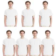 7 Pack Of Hanes 5280 Adult Essential Short Sleeve T Shirt Stylish T-Shirt