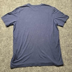 DOCKERS T-SHIRT NAVY BLUE & WHITE Size Medium Basic Tee Anchor Wings