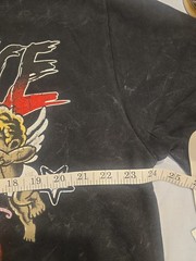 Reason No Revenge Graphic T-Shirt NWT Black Devil Cupid Oversized Men’s Large