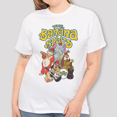 The Banana Splits Cartoon T-shirt Funny Gift Tee white