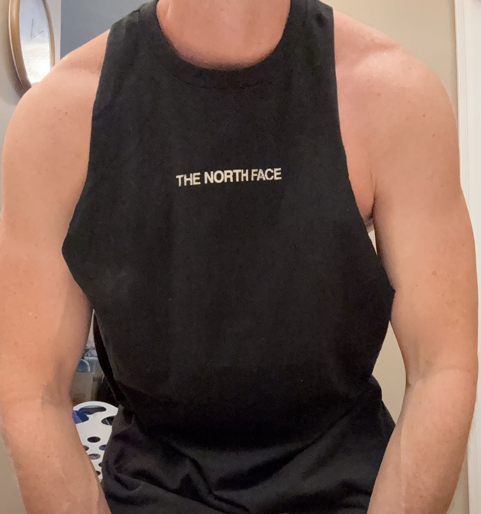 mens – Sz XL Workout shirt Stringer – MUSCLE CUT – Gains