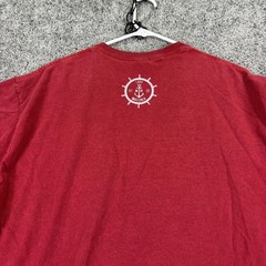 Gildan Shirt Mens XL Red Lake Waconia Arrows Graphic Tee Lake Nautical Casual