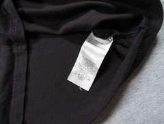 Quince Shirt Mens Medium Black Vneck Tee Short Sleeve Preppy Casual Adult