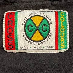 Vintage Y2K Cross-Colours Eazy-E Hip-Hop Legend Longsleeve Shirt 2XL 25×29 Black