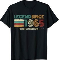 60 Years Old Legend Since 1965 60th Birthday T-Shirt