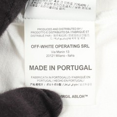 OFF-WHITE Futura Cotton T-shirt – DUTY FREE