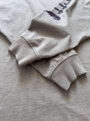 Carhartt Loose Fit Brown Long Sleeve Crew Neck Logo T-Shirt Men’s L TK0231-M