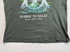 SUBWAY TO SALLY NORD NORD OST 2005 TOUR promodoro black shirt 43in