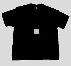 Heavyweight District T-shirt Black (Blank) Machine Washable