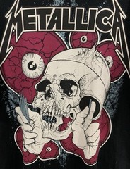 Uniqlo Metallica Pushead T-shirt