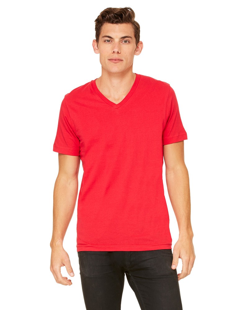 5 PACK OF Bella + Canvas Unisex Jersey Short-Sleeve V-Neck T-Shirt – 3005
