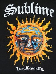 SUBLIME T-shirt LBC Ska Punk Long Beach Cali Tee Men’s Black 100% Cotton New
