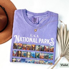 Comfort Colors® National Parks Shirt USA National Park Camping Gift Nature Lover