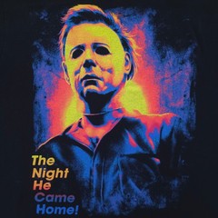 Halloween Unisex Shirt Michael Myers Medium Black The Night He Came Home