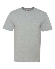 Bayside Unisex USA-Made Midweight Pocket T-Shirt – 5070