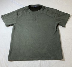 Casual Synthetic Leather Embroidered T-Shirt Men’s size M