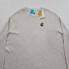 Rocawear Shirt Men’s 2XL Gray Waffle Knit NEW Long Sleeve Stretch NWT Sleepshirt
