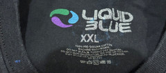 Vintage Liquid Blue Great Wolf Lodge AOP Shirt Mens Size 2XL 2001 Y2K Black/Blue
