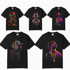 Mens Neon Urban Streetwear Tee, Comfort Colors T Shirt, Unisex Streetwear Tee